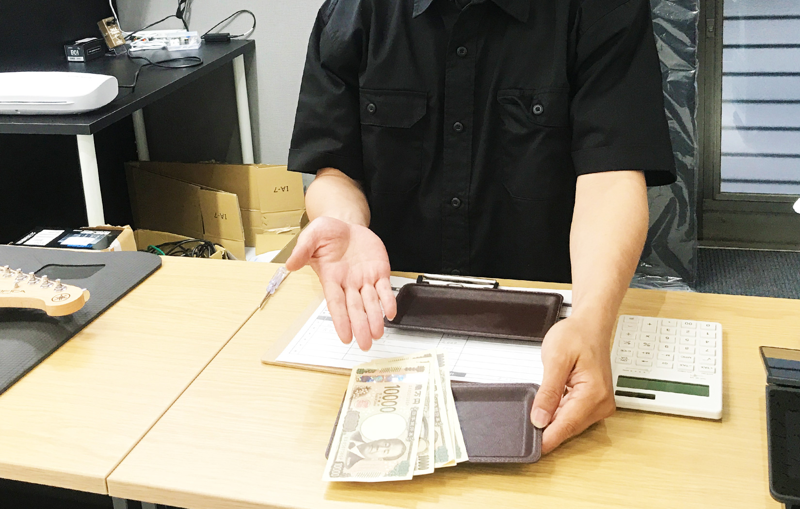 査定内容にご納得頂けた後、すぐにご入金させて頂きます。