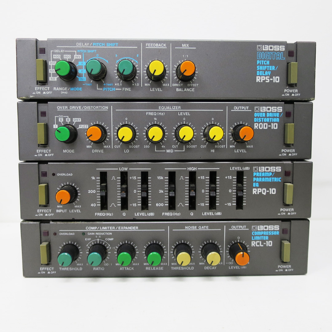 BOSS マイクロラックシリーズ rps-10 rod-10 rpq-10 rcl-10