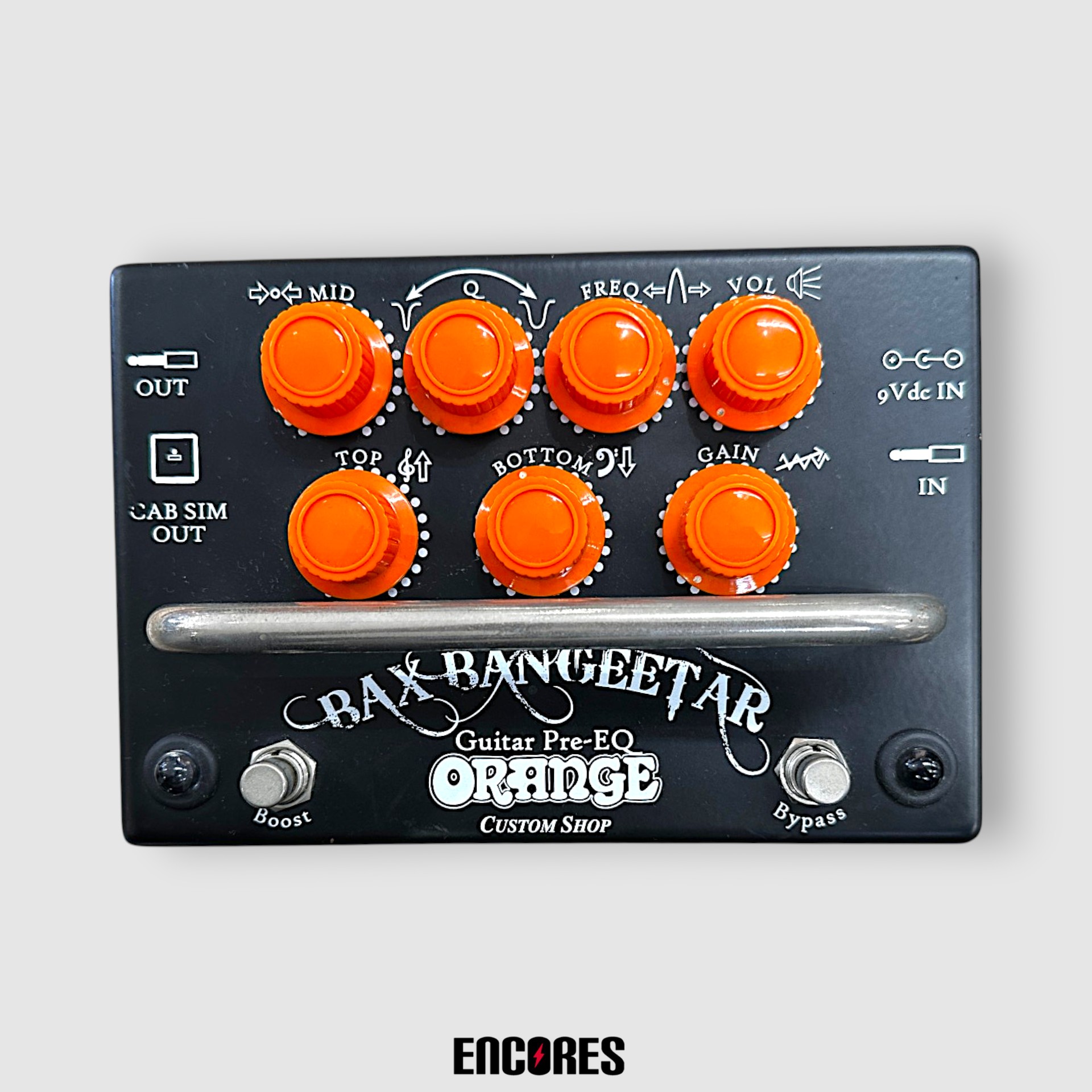 Orange Bax Bangeetar Guitar Pre-EQ BLACK