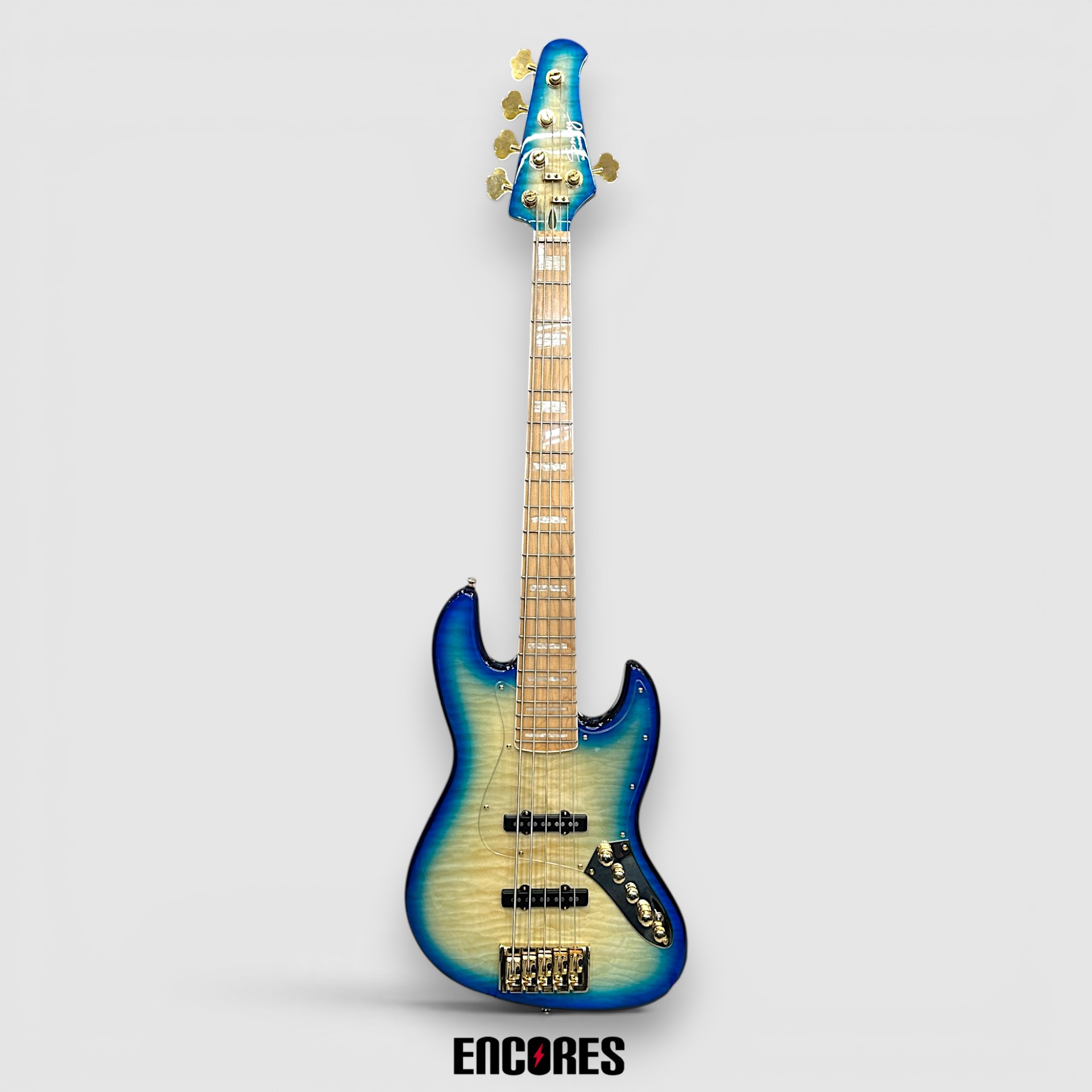Swing Guitars Jazz Deluxe 5 Aqua Burst