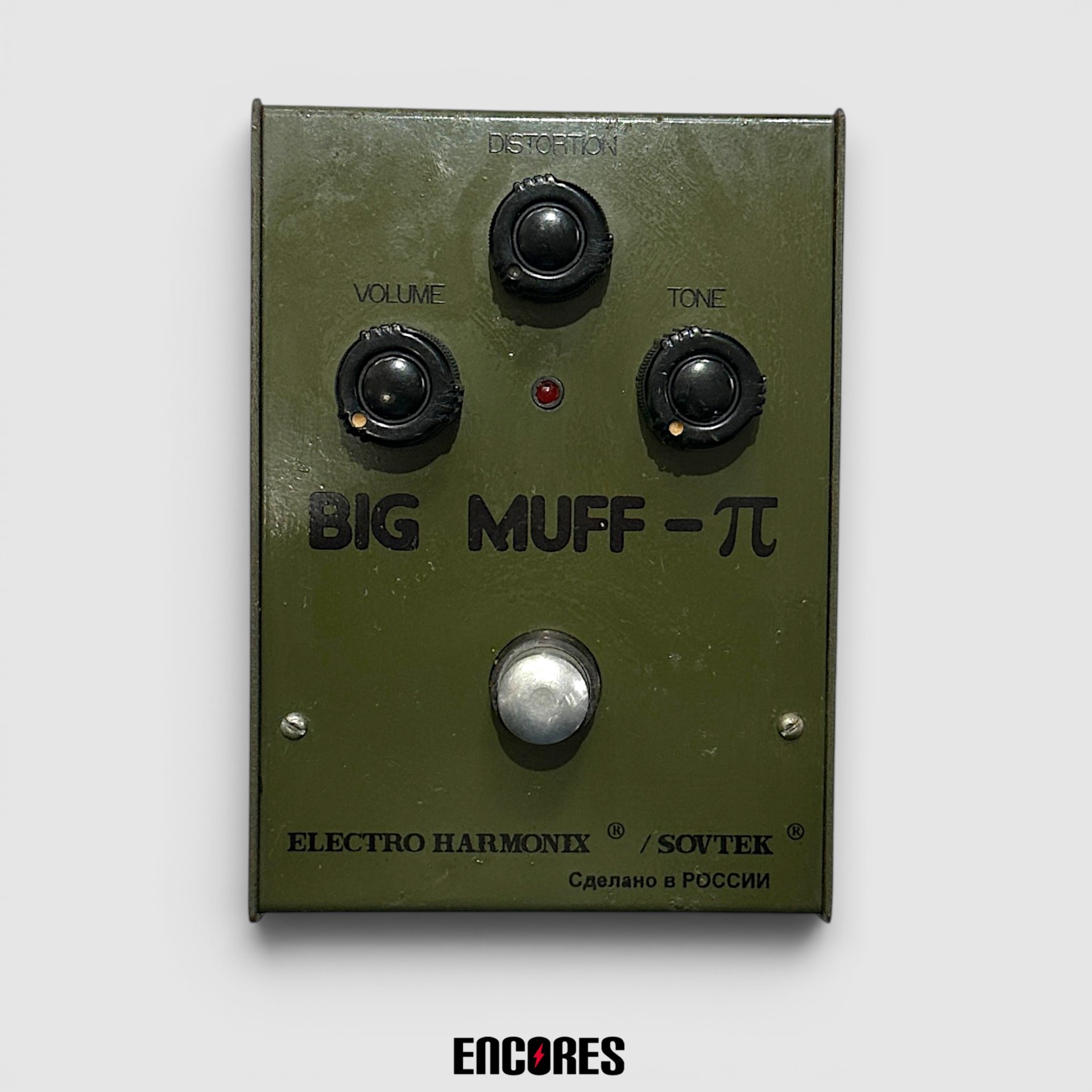 ELECTRO-HARMONIX Bubble font Sovtek Green BIG MUFF